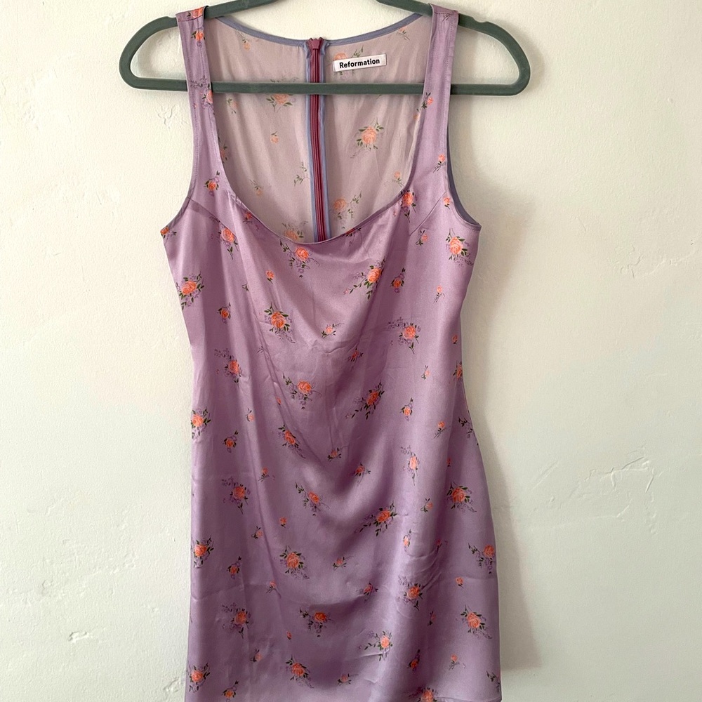 Reformation Silk Mini